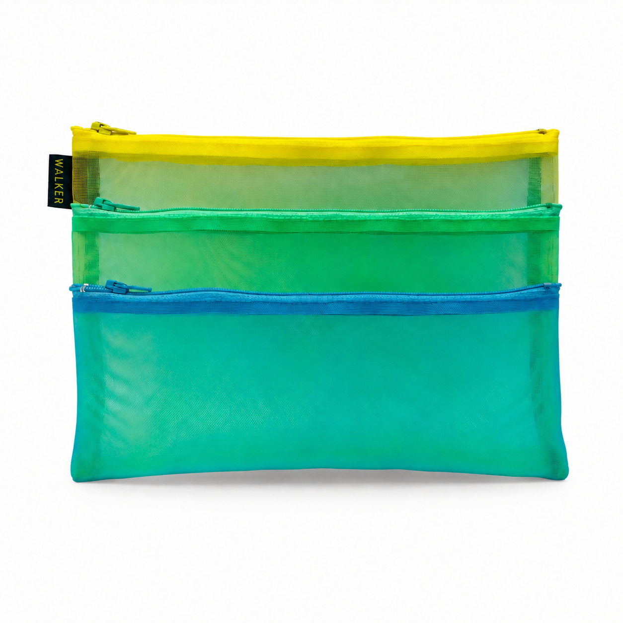 Triple Zip Cases - Multi Color