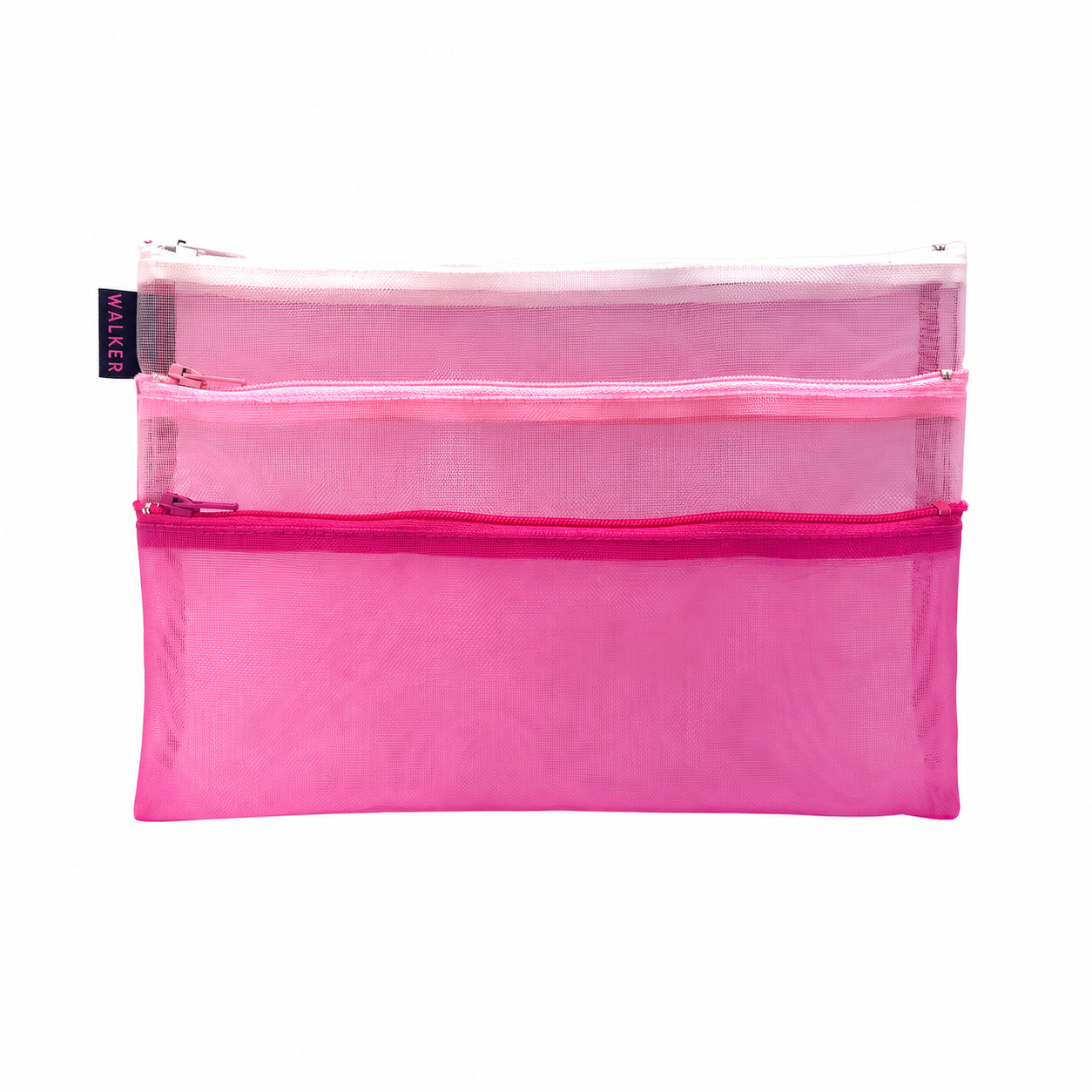 Triple Zip Cases - Multi Color