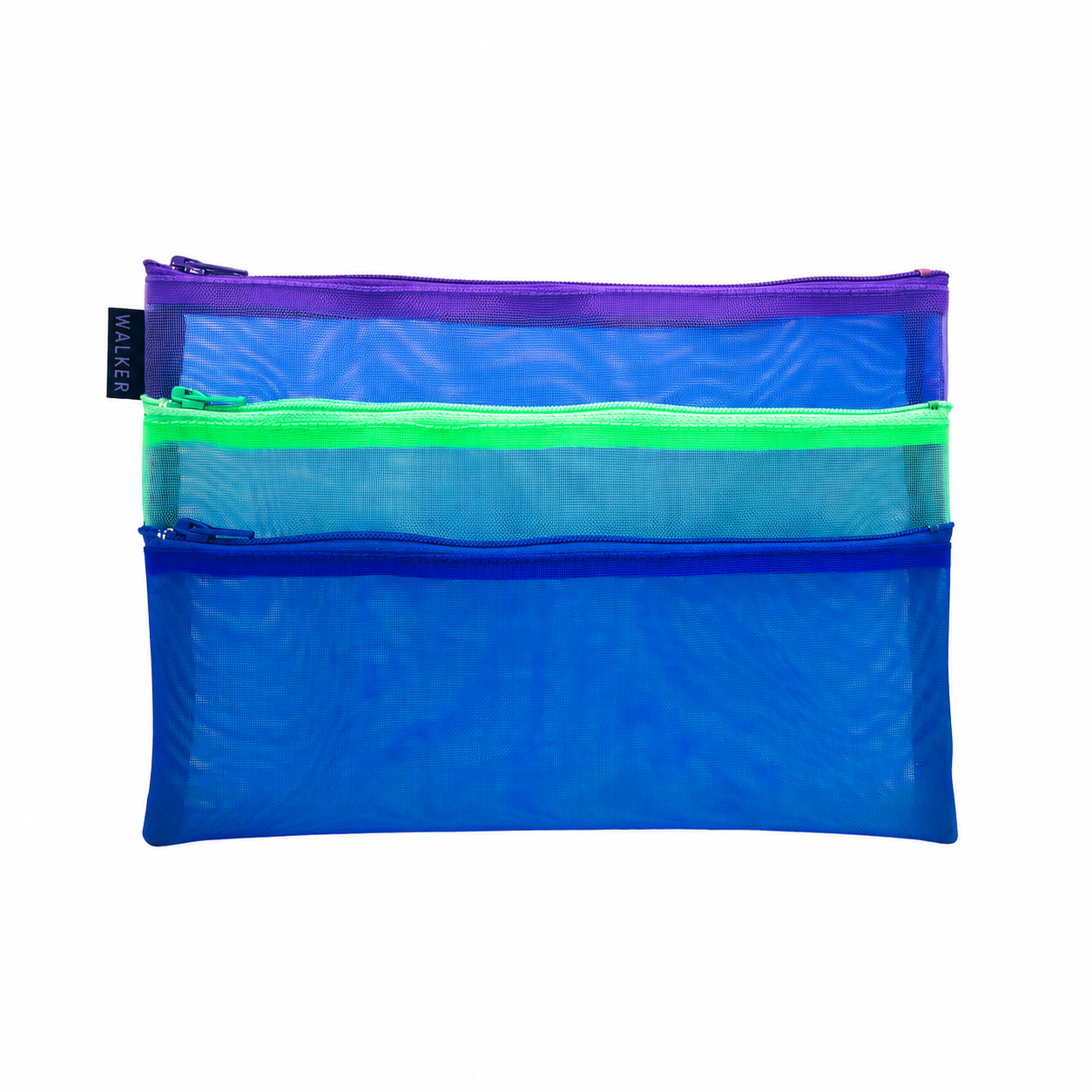 Triple Zip Cases - Multi Color