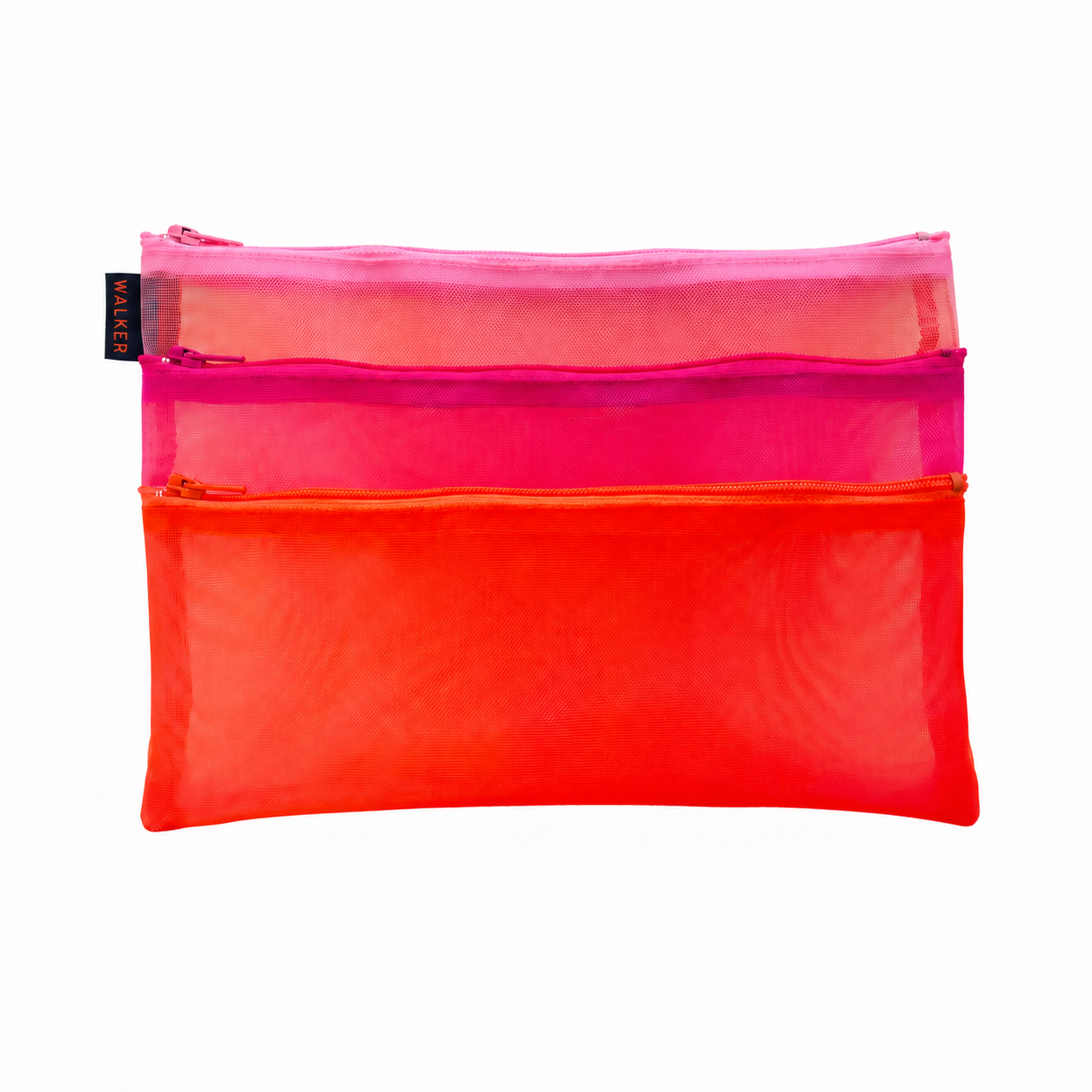 Triple Zip Cases - Multi Color