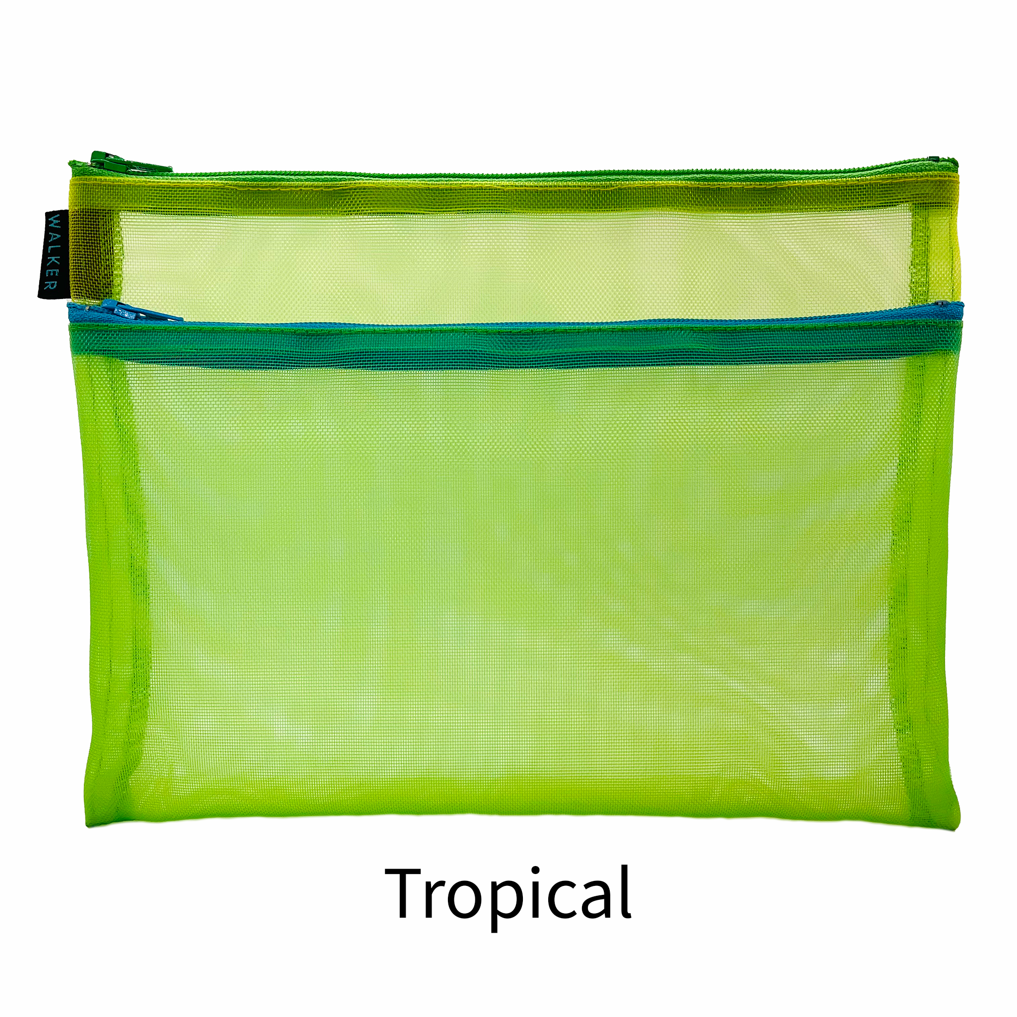 Multicolor Double Zip Cases- Large sizes Multicolor Double Zip Cases- Large sizes