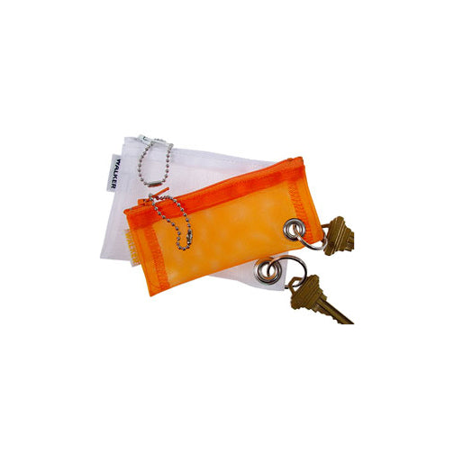 Walker Bags Color Mesh Zip Case – Aqua – 3 x 4